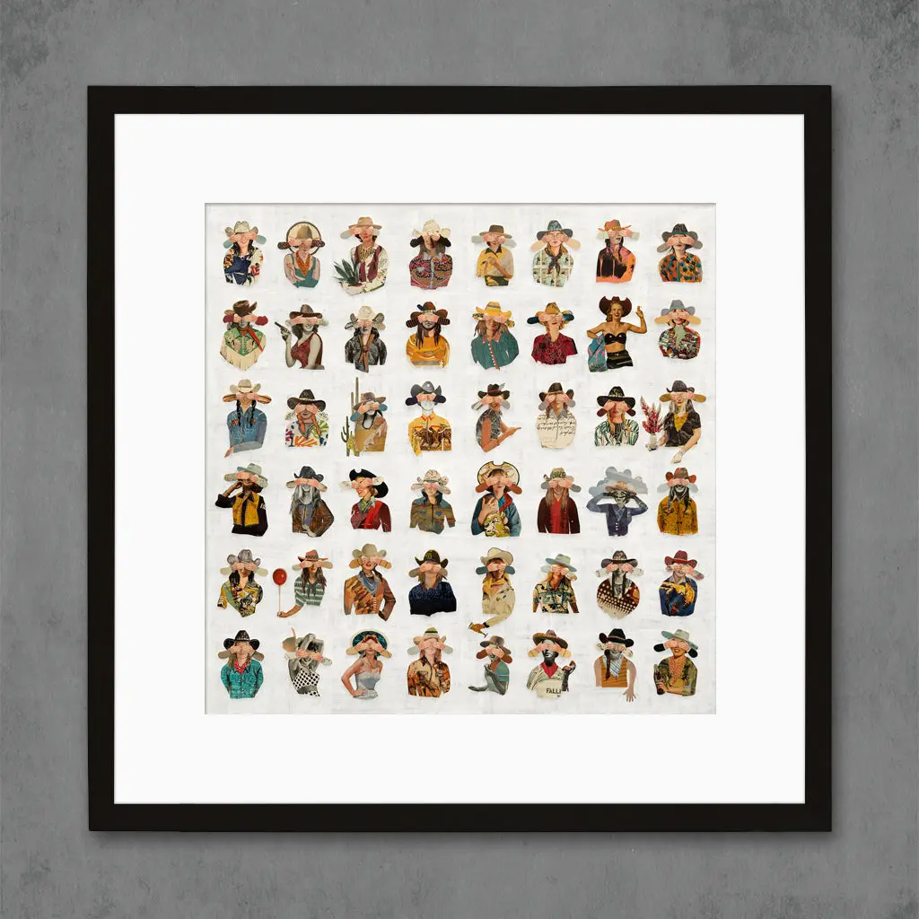 Cowgirl Surprise Limited Edition Paper Print 3