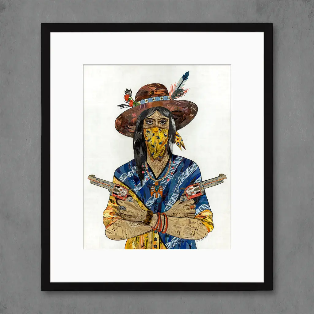 Cowgirl (Bandana) Limited Edition Paper Print 3
