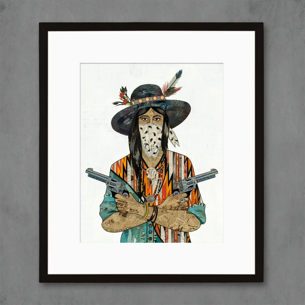 Cowgirl (Bandana), Ii Limited Edition Paper Print 7