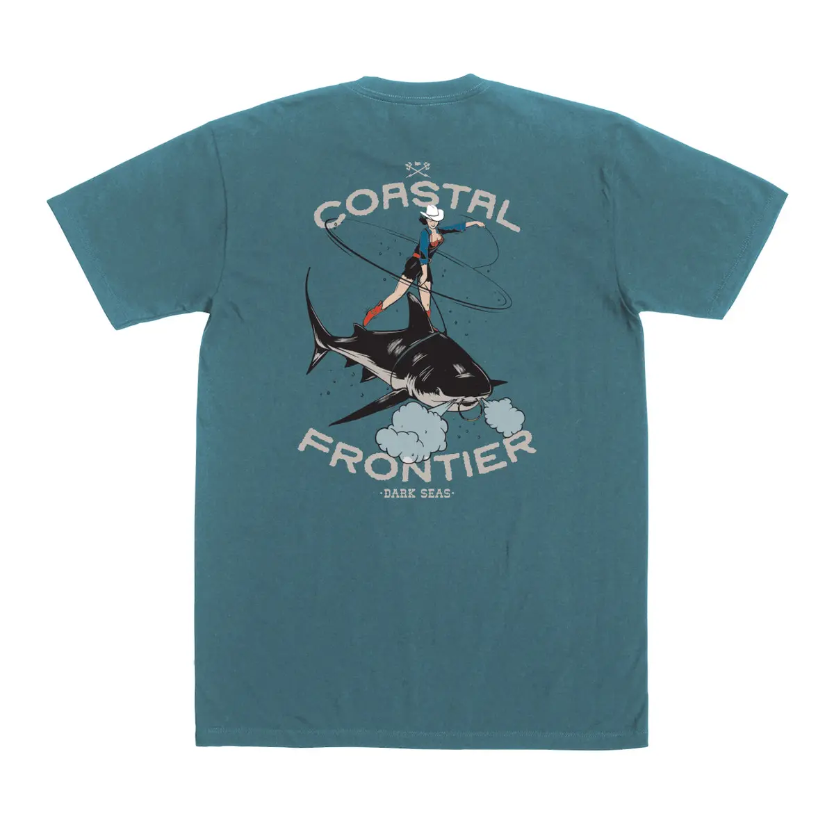 Dark Seas Bull Shark Tee 1