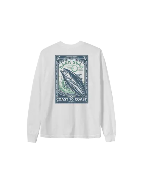 Dark Seas Never Sleep Long Sleeve T-Shirt 1