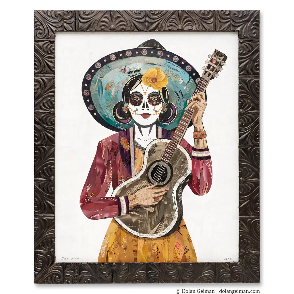 Daybreak Sonata Original Paper Collage 1
