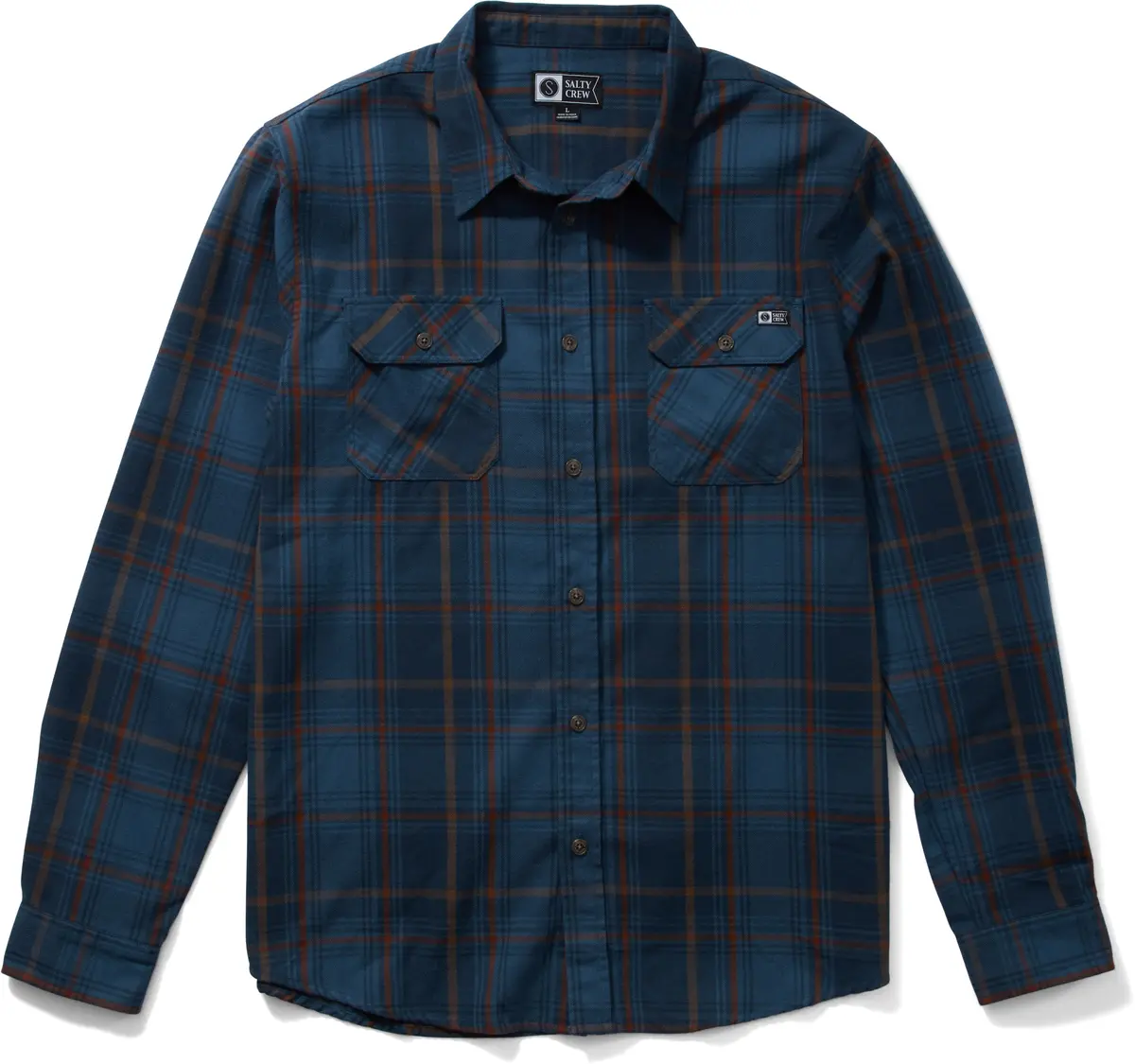 Salty Crew Daybreak Plaid Flannel Shirt