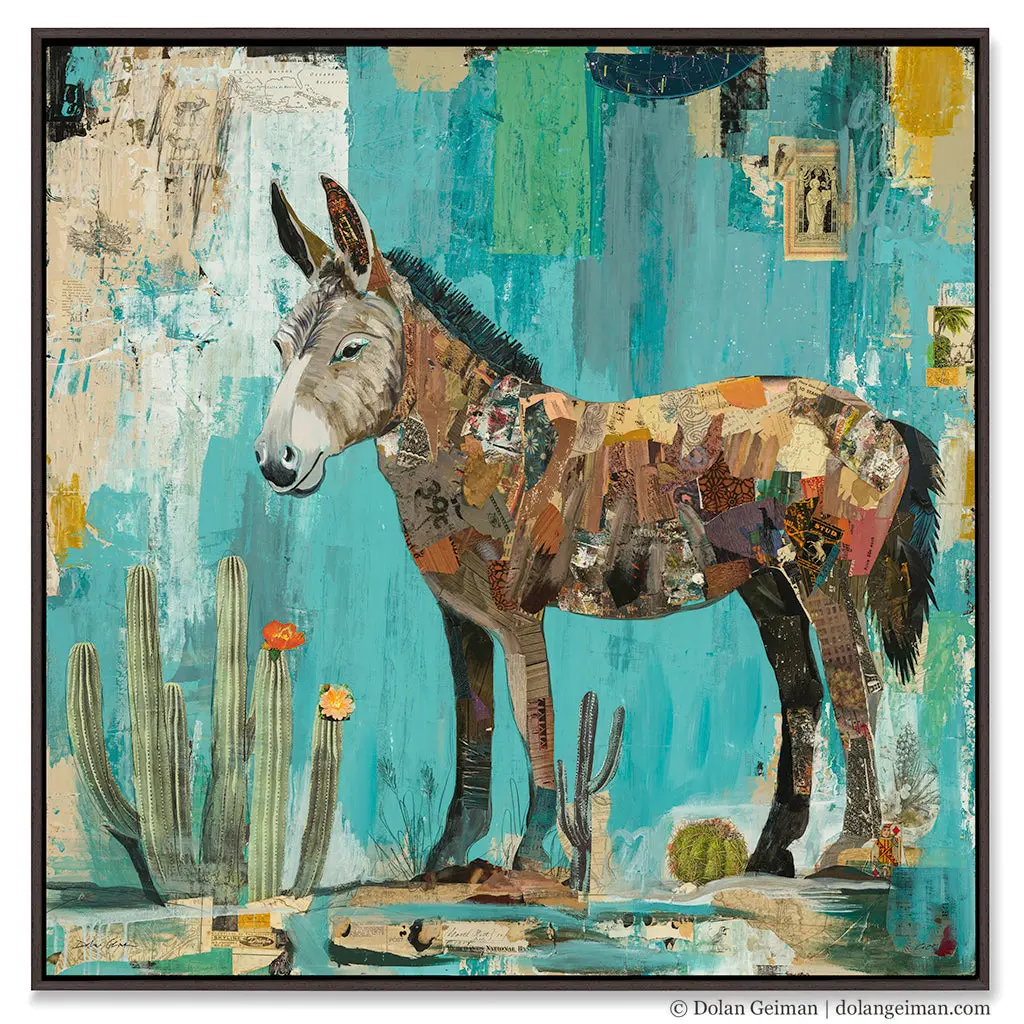 Desert Dweller Canvas Print With Float Frame 1