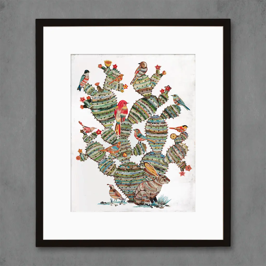 Desert Morning (Jackrabbit) Limited Edition Paper Print 5