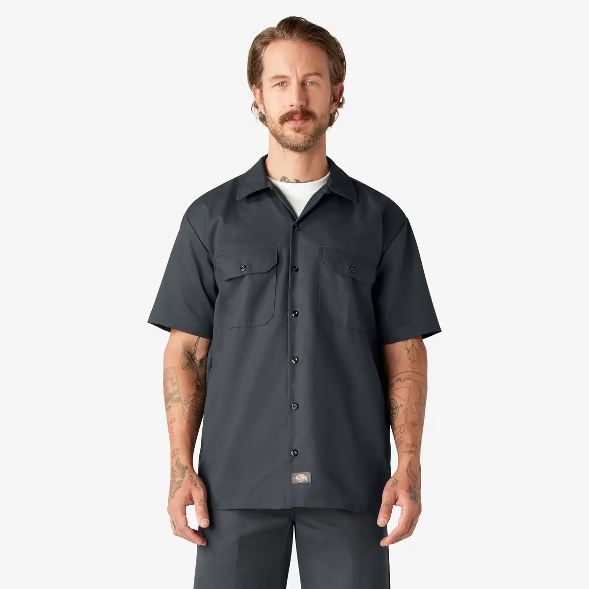 Dickies 1574 Work Shirt Short Sleeve 1