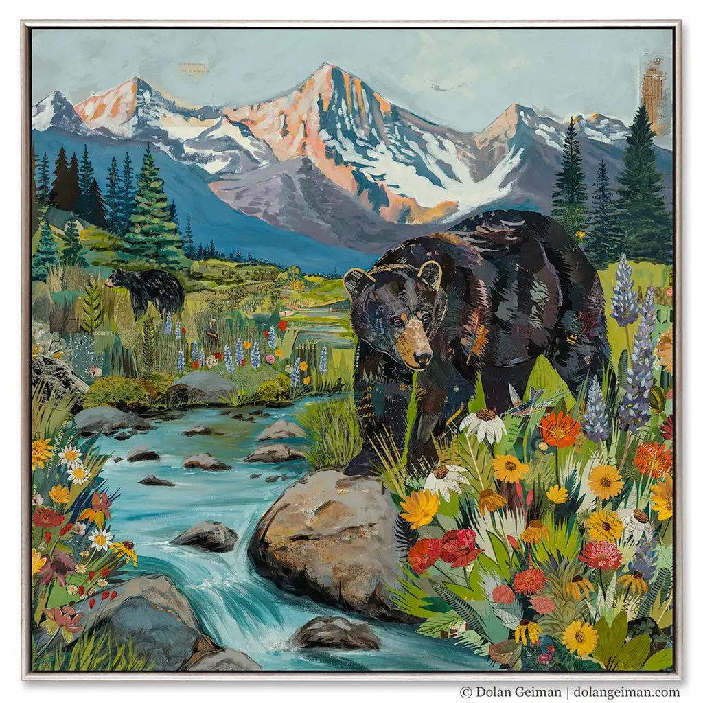Distracted Canvas Print With Float Frame 1