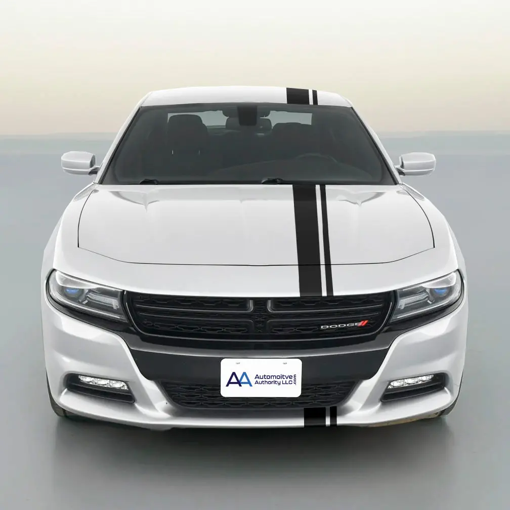 Dodge Charger 6" Offset Racing Stripe Kit 1