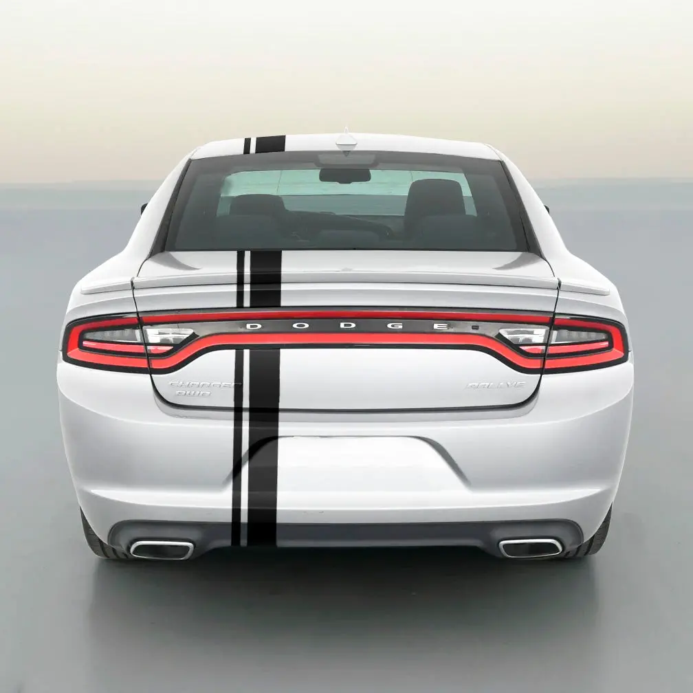 Dodge Charger 6" Offset Racing Stripe Kit 2