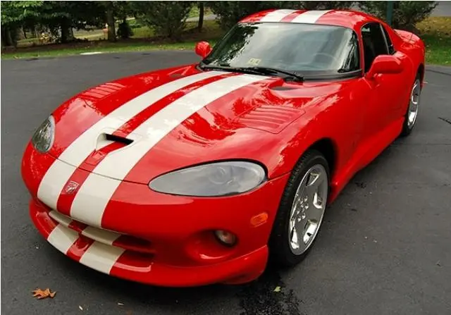 Dodge Viper Dual Racing Stripe Kit 6