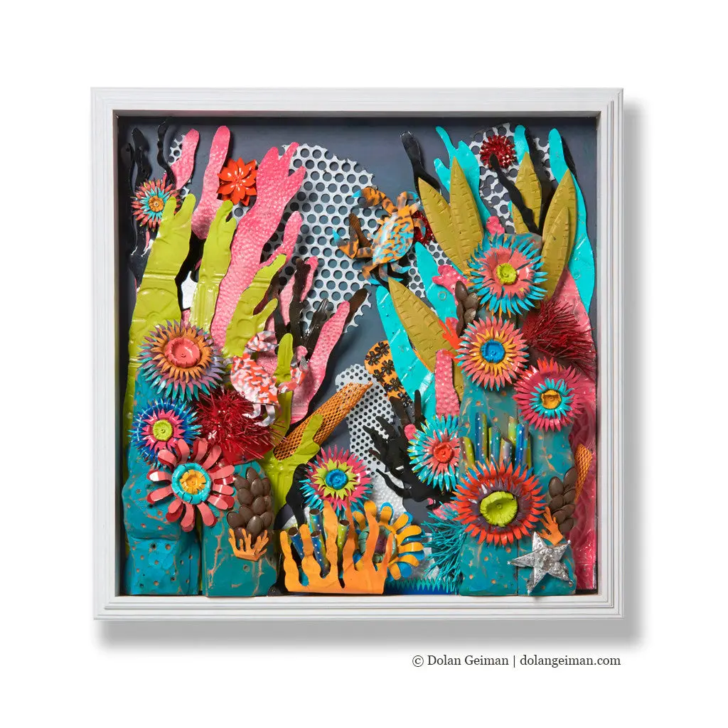 Coral Reef Original Metal Wall Sculpture 1