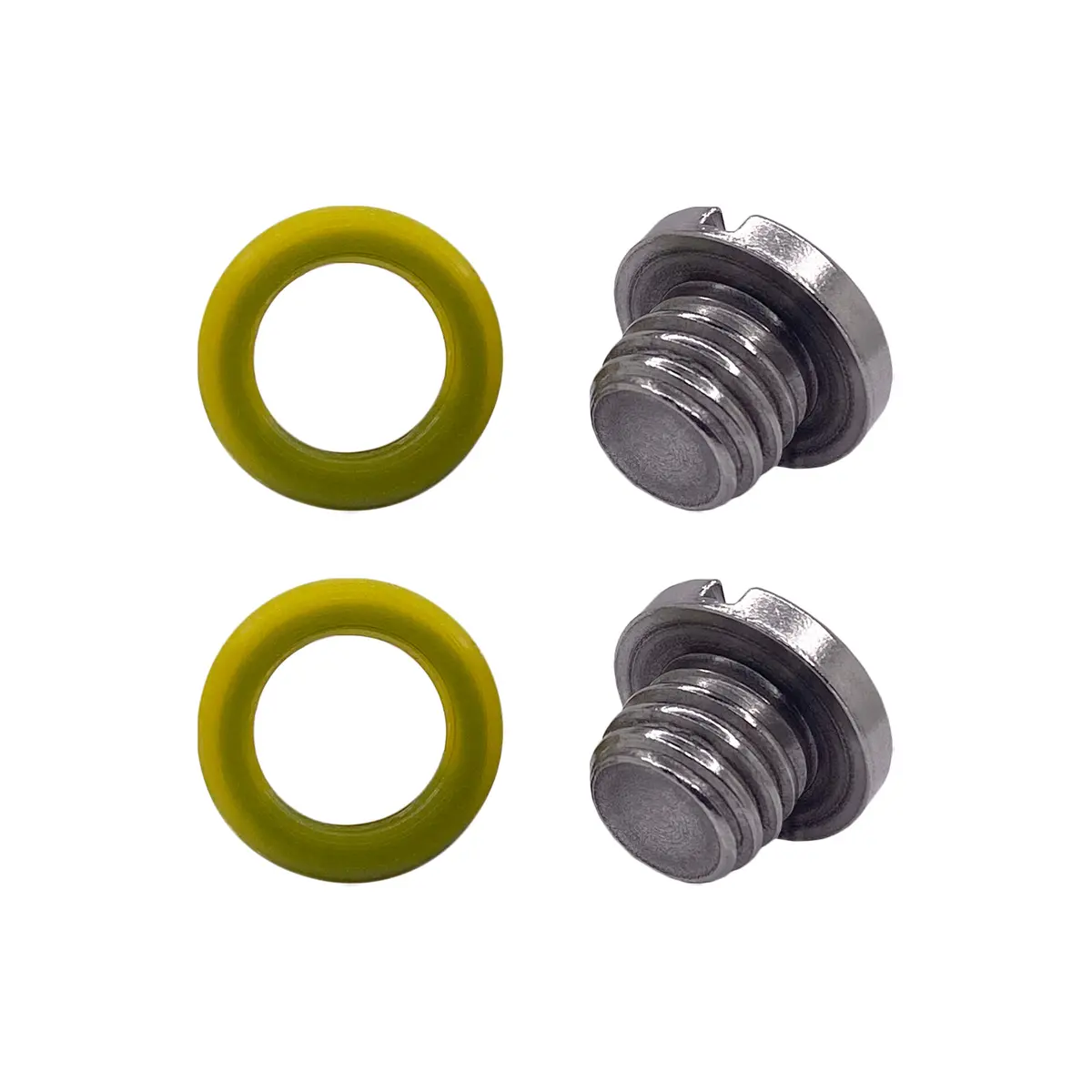 2 Pack - Drain Screw Kit For Mercury Marine Mercruiser Quicksilver Gear Case 10-79953Q04, 18-2244 1