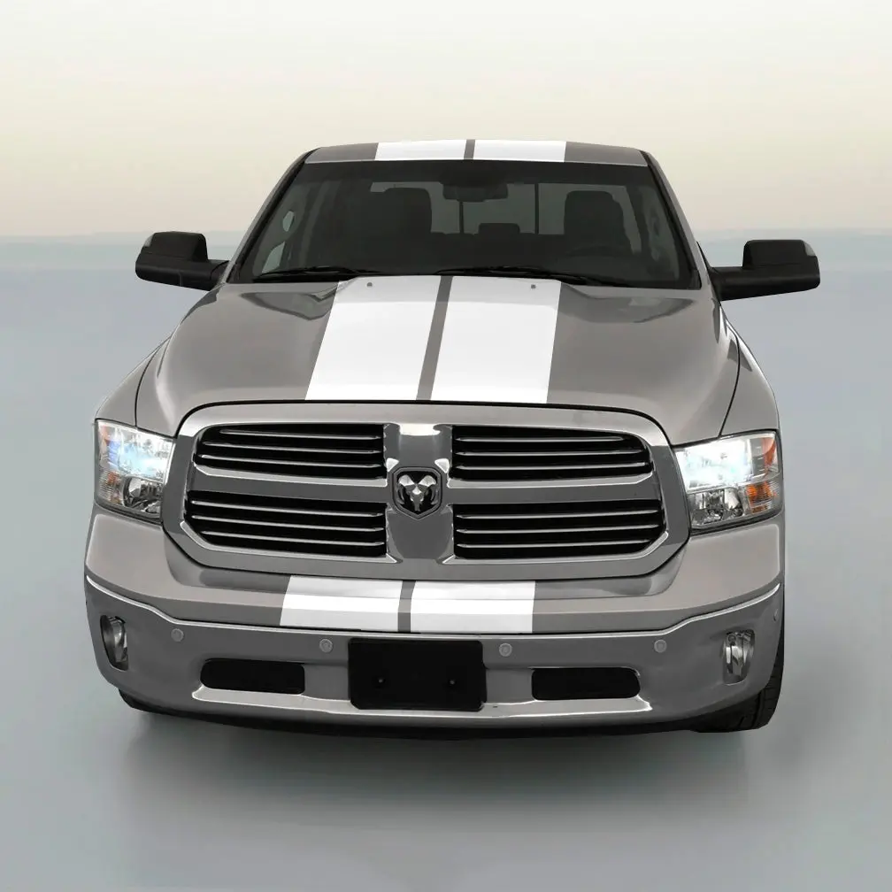 Dual Racing Stripe Kit For Dodge Ram 1
