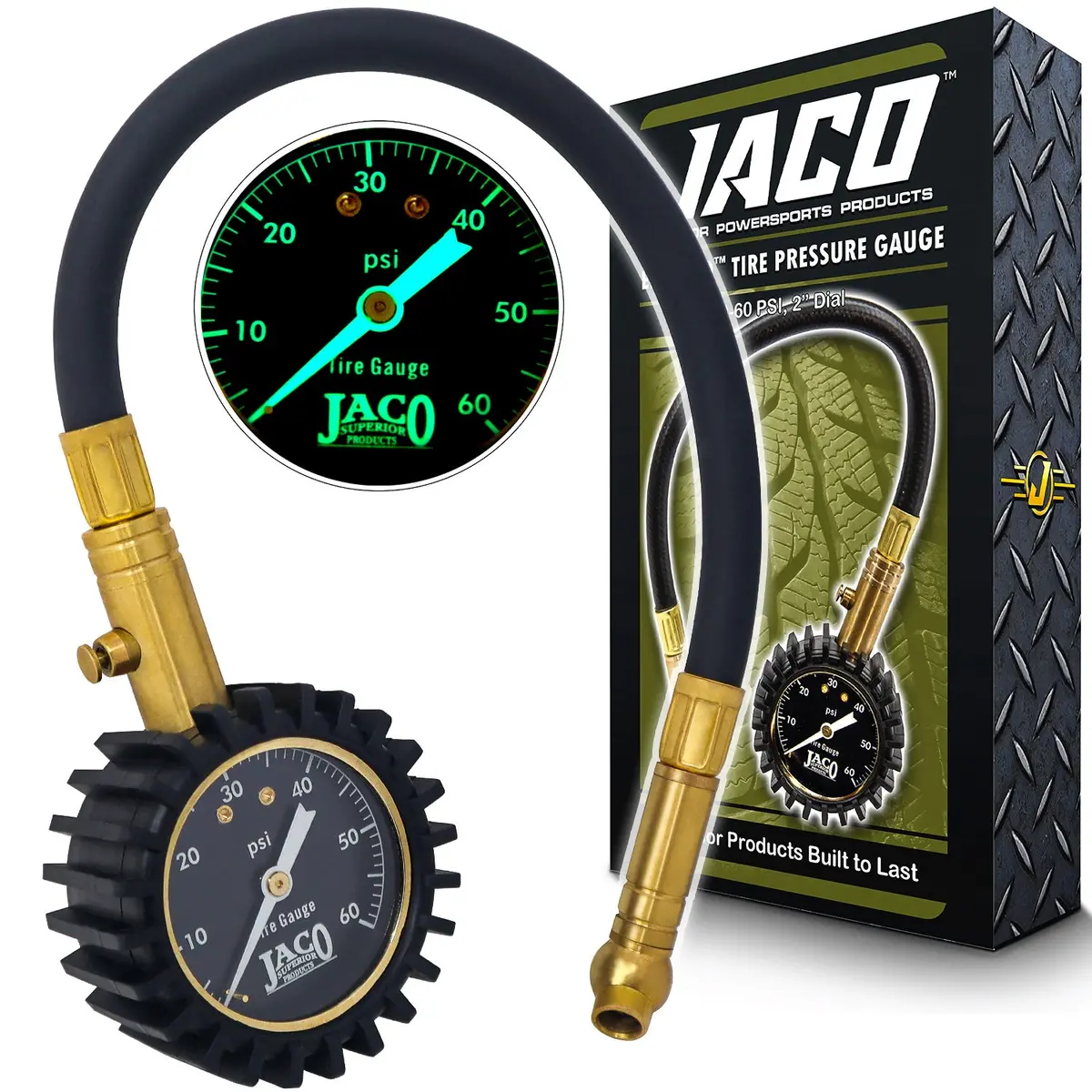 Elitepro™ Tire Pressure Gauge - 60 Psi 1