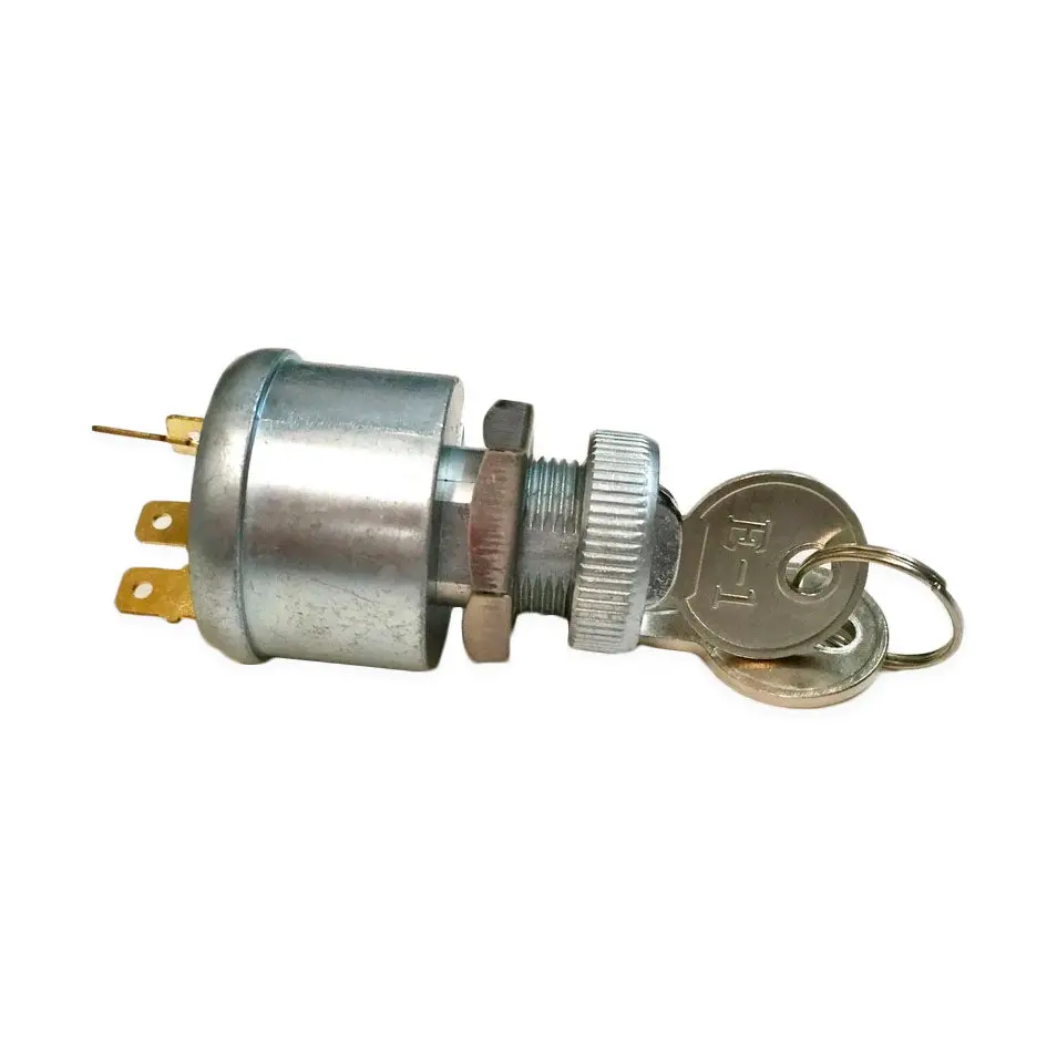 Ezgo Key Switch For 81+ Gas & Electric With Factory Lights - 4 Prong 33639G01 1