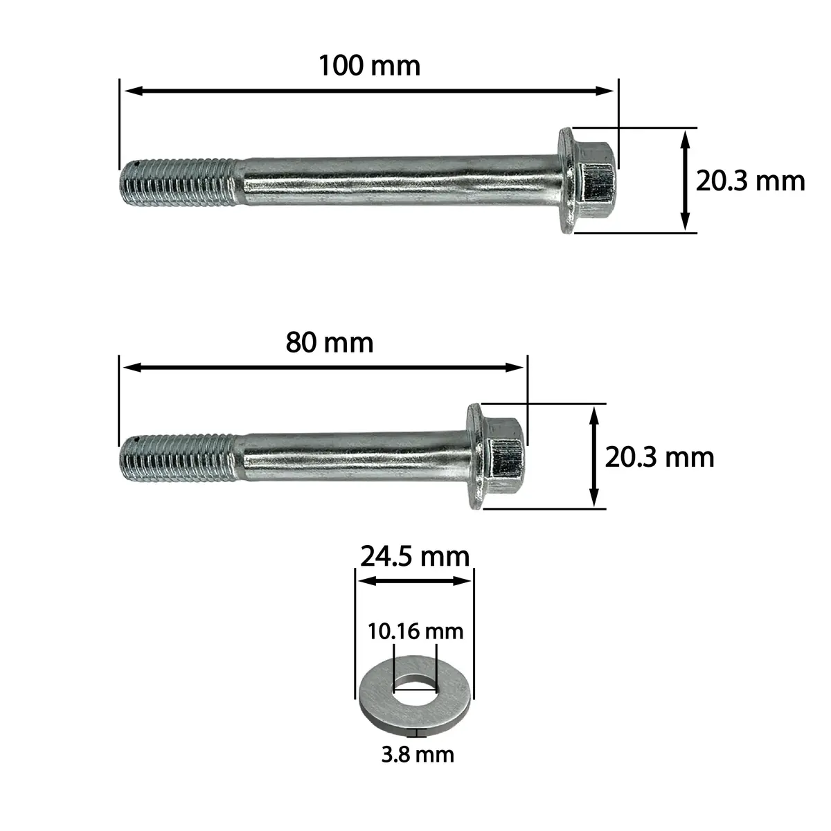 Engine Stand Bolt Kit For Chevrolet Engines - Ls, Ls1, Lsx, Lt Series V8 - 4.8L 5.3L 6.0L 6.2L 2