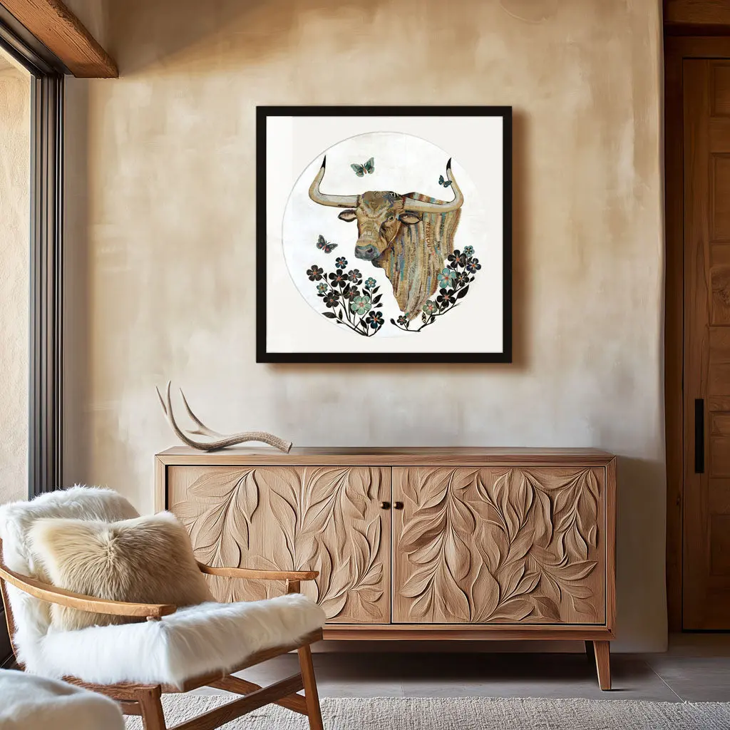 Evening Pasture Repose Limited Edition Paper Print 2