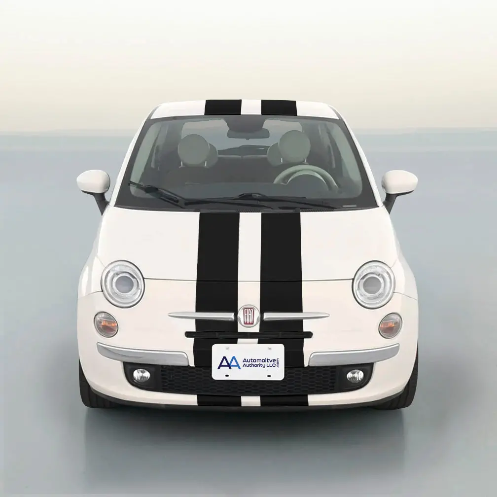 Fiat 500 Dual Racing Stripe Kit 1