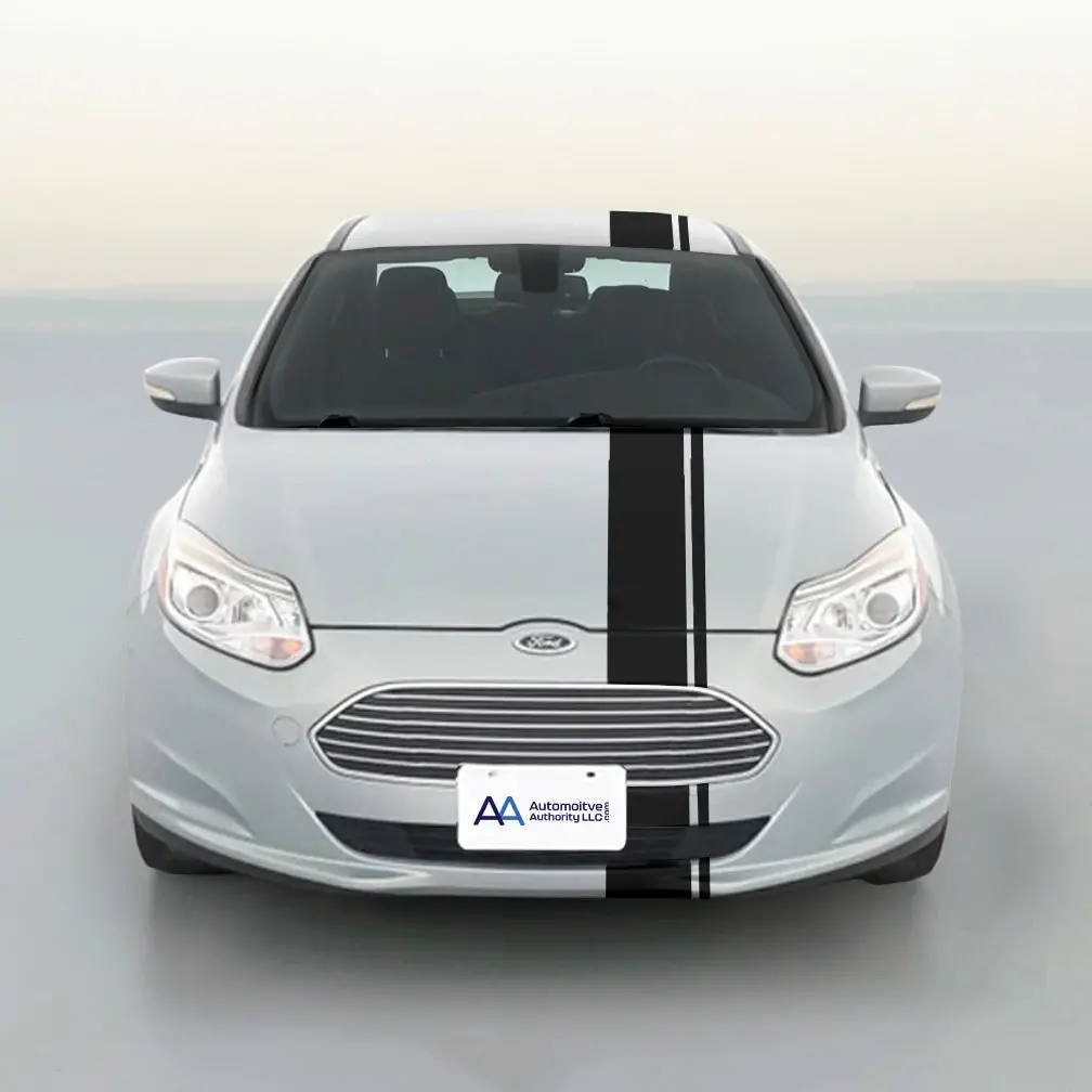 Ford Focus 6" Offset Racing Stripe Kit 1