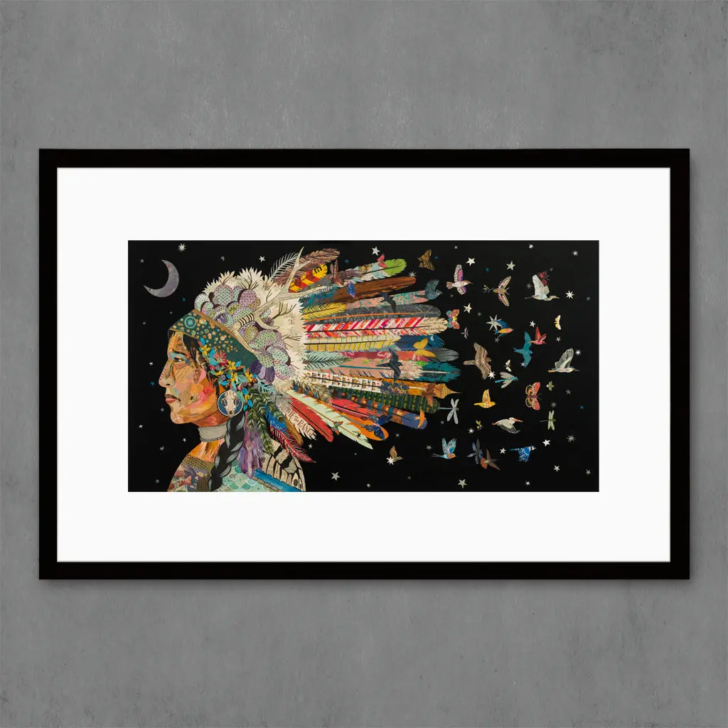 Forget Me Not (Midnight) Limited Edition Paper Print 4