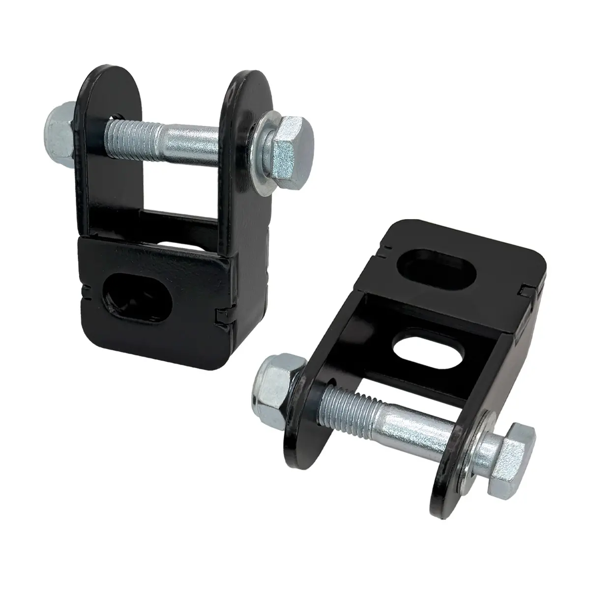 Front Shock Extension Kit 1-3" For Chevy Silverado & Gmc Sierra 2500Hd, 3500Hd 2011-2024 - Shock Extension Bracket Mount For 8 Lug Pickup Trucks 1