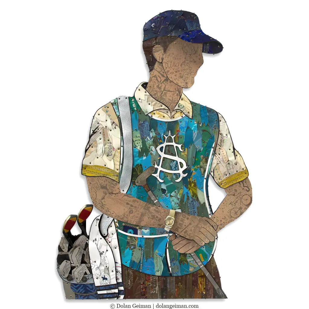 Custom Heritage Caddy Original Metal Wall Sculpture 1