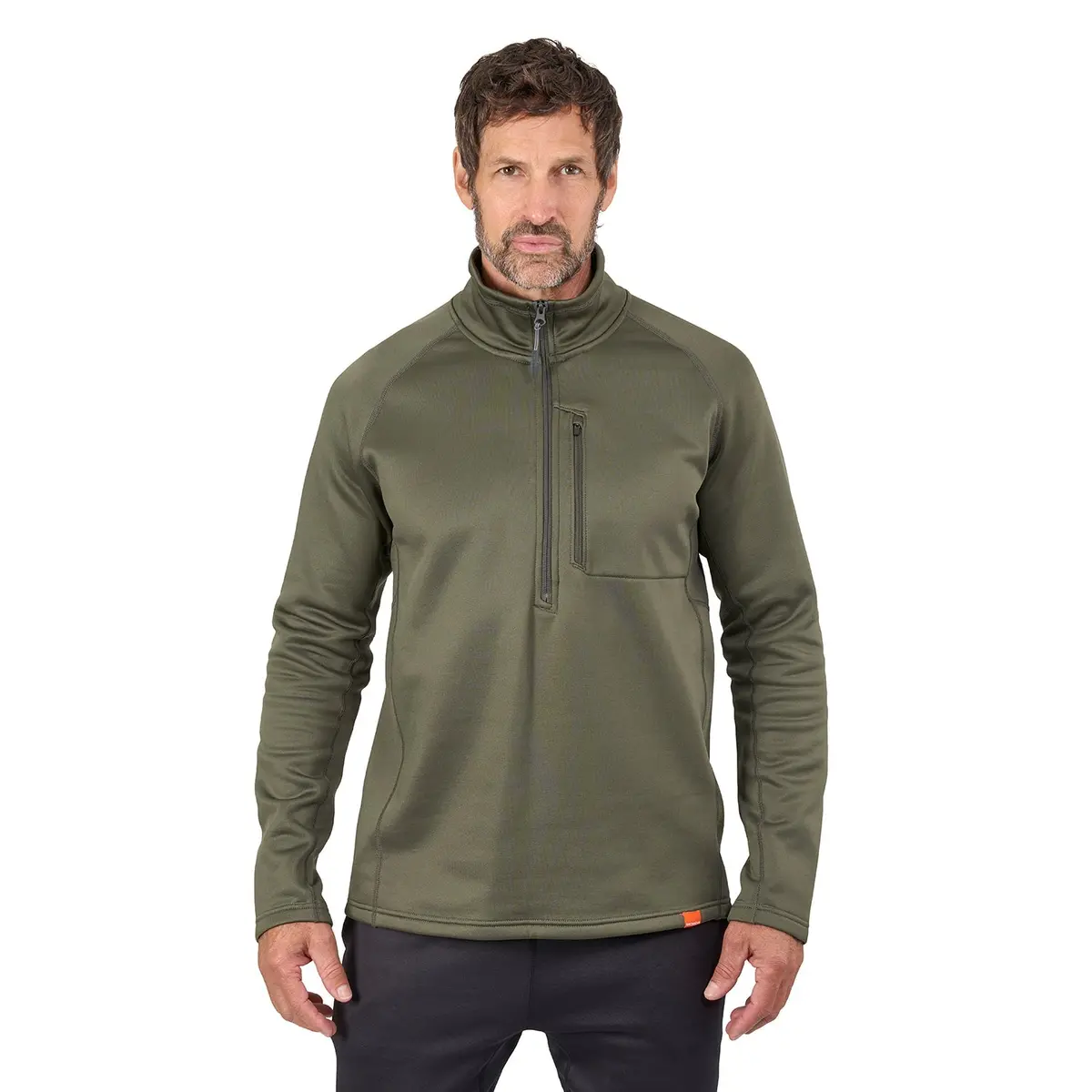 Grundies Thermal 1/2 Zip Sweatshirt 1