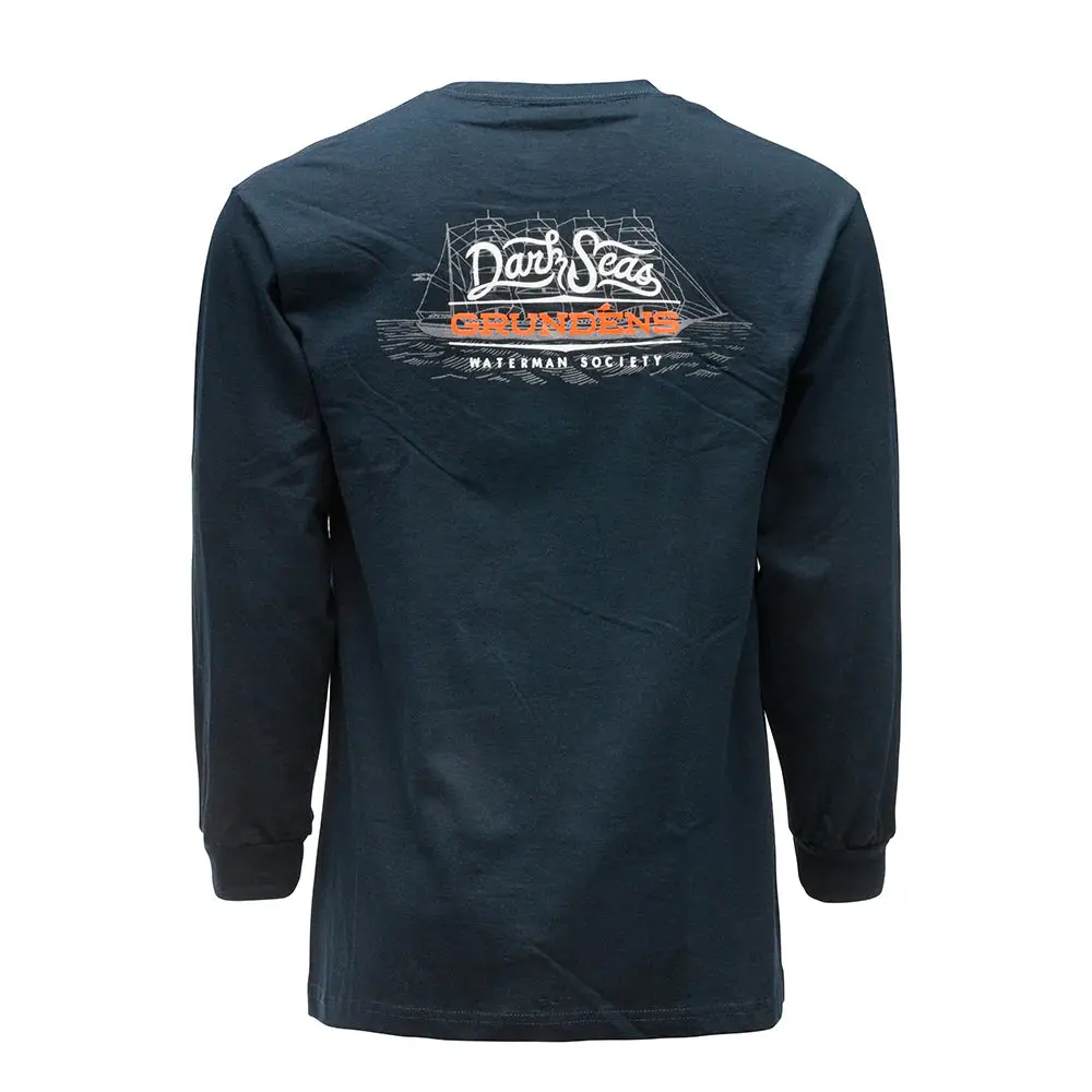 Grundens Dark Seas X Historic Ls T-Shirt 1