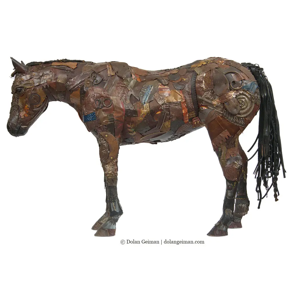 Custom Horse Original 3D Sculpture 1