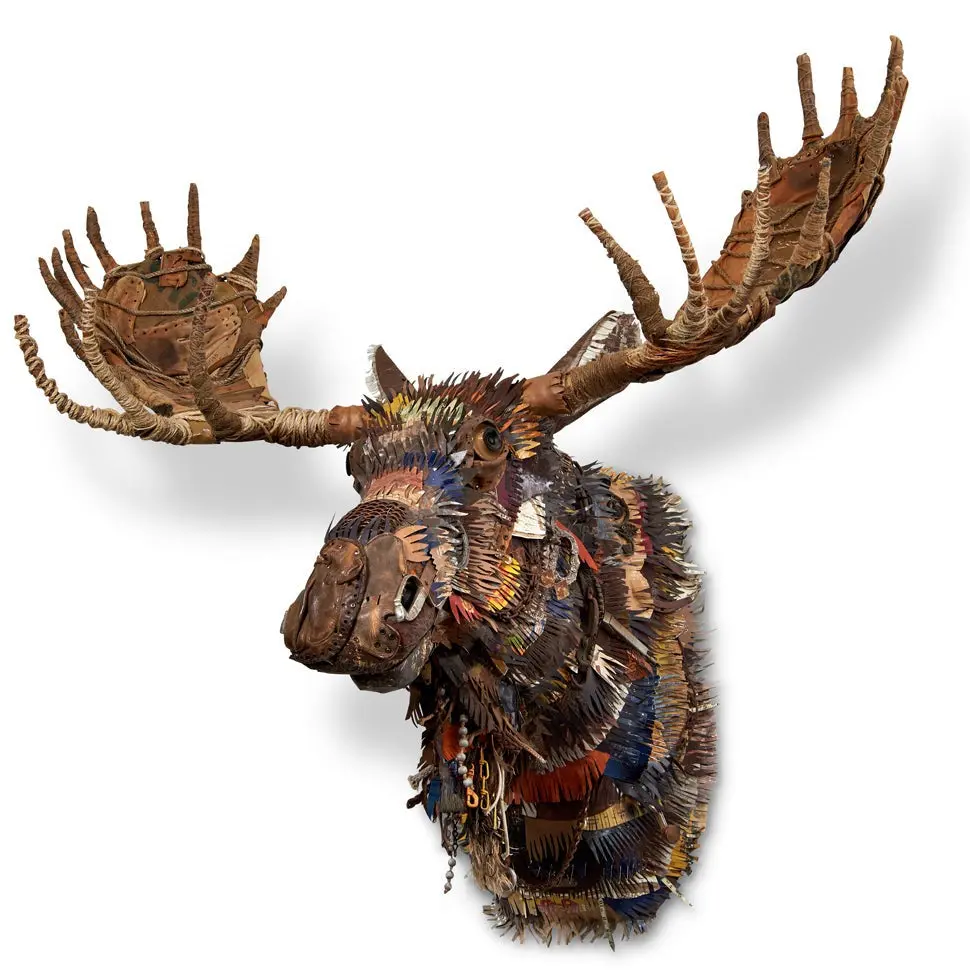 Giant Moose Sculpture For Steamboat Resort 1