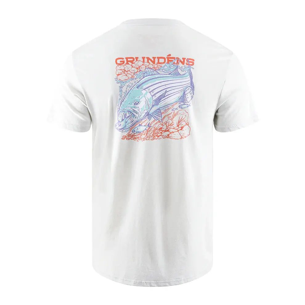 Grundens Striped Bass Short Sleeve T-Shirt 1