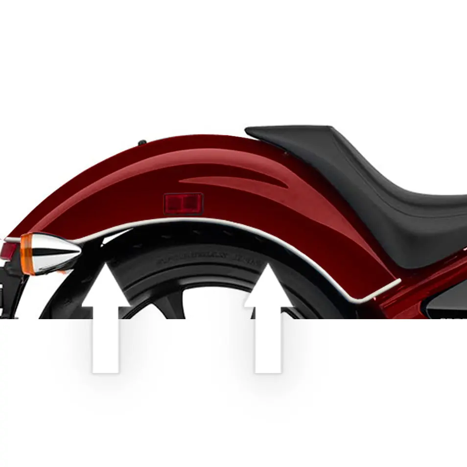 Honda Chrome Trim Kit - Gas Tank, Fenders,  Windshield, Saddlebags 10 Ft 1