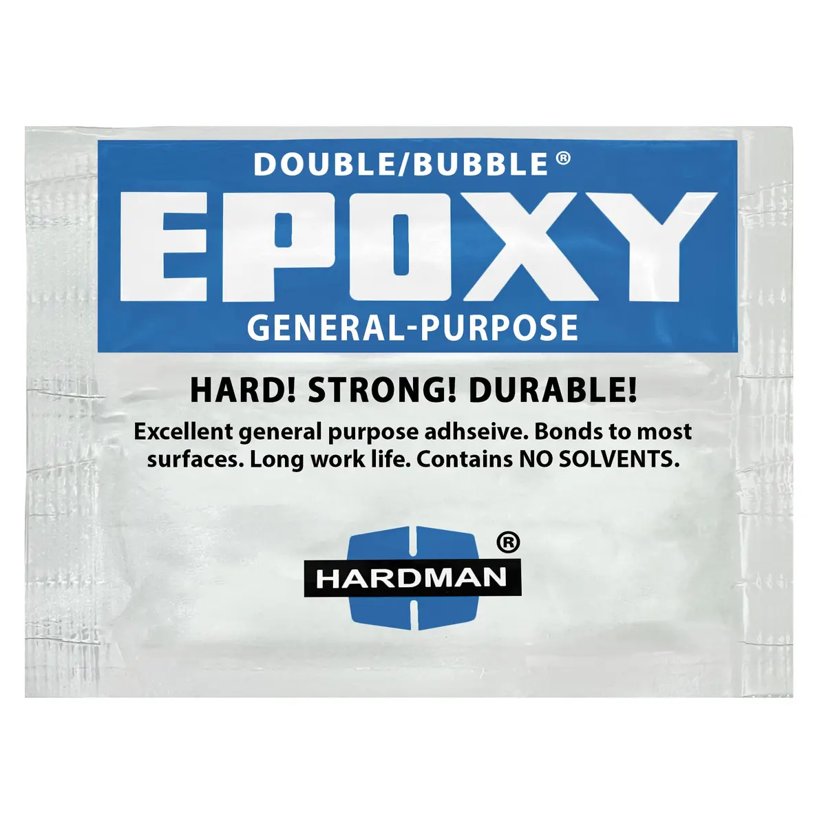Hardman Double Bubble Blue General-Purpose, Slow-Setting Epoxy - 04005 4