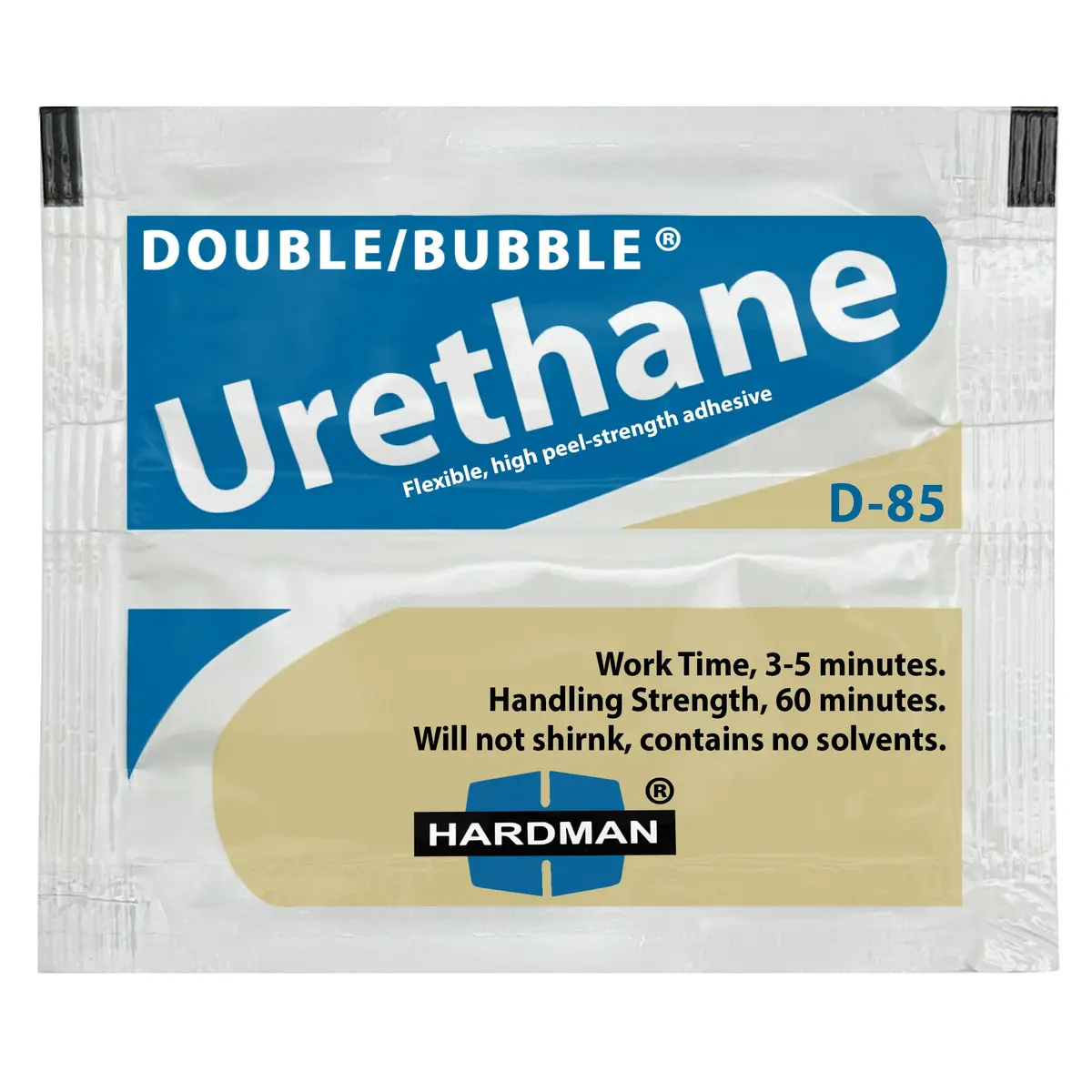 Hardman Double Bubble Blue Urethane D-85 Semi-Rigid Epoxy - 04023 3
