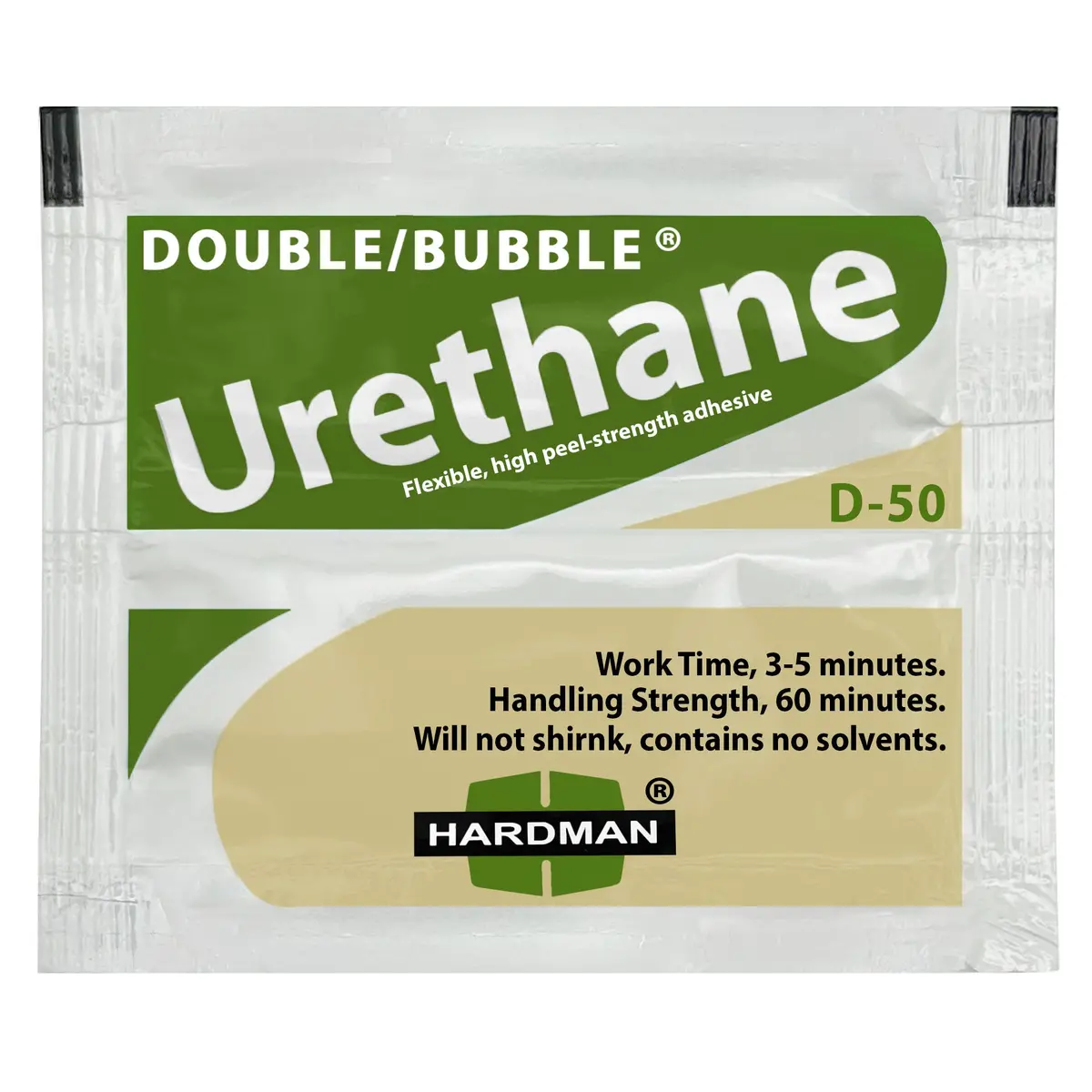 Hardman Double Bubble Green Urethane D-50 Flexible Epoxy - 04022 3