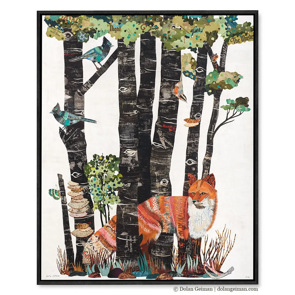 High Country Summer Canvas Art Print With Float Frame 1