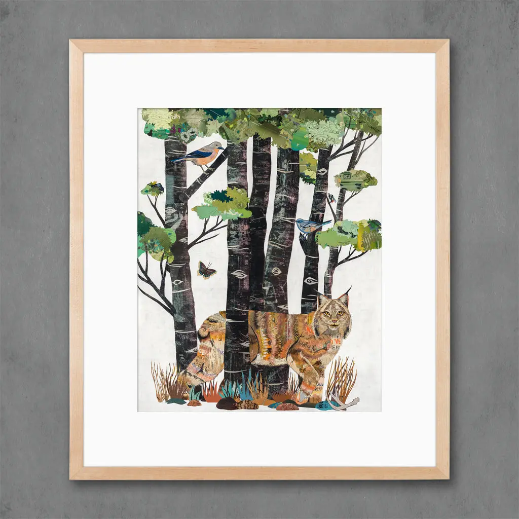 High Country Summer Lynx Limited Edition Art Print - Image 5