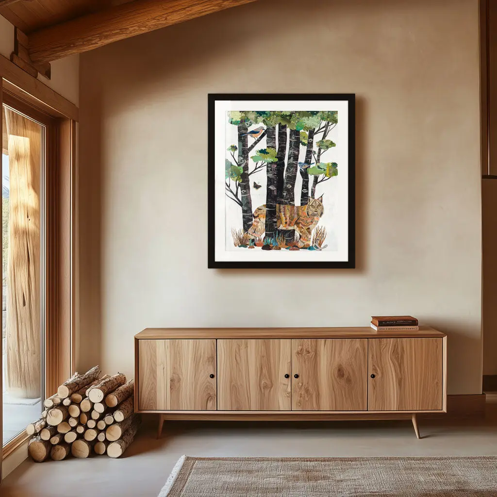 High Country Summer (Lynx) Limited Edition Paper Print 2