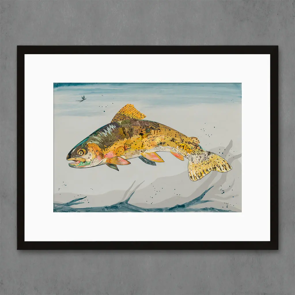 High And Dry Cutthroat Trout Limited Edition Paper Print 7