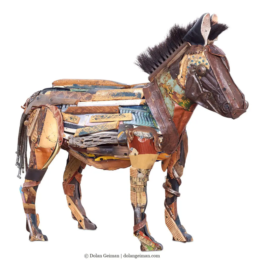 Burro Original 3D Sculpture 1