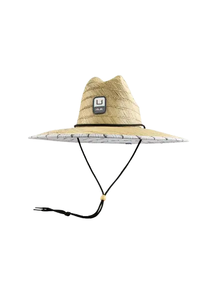 Huk Printed Straw Hat 1