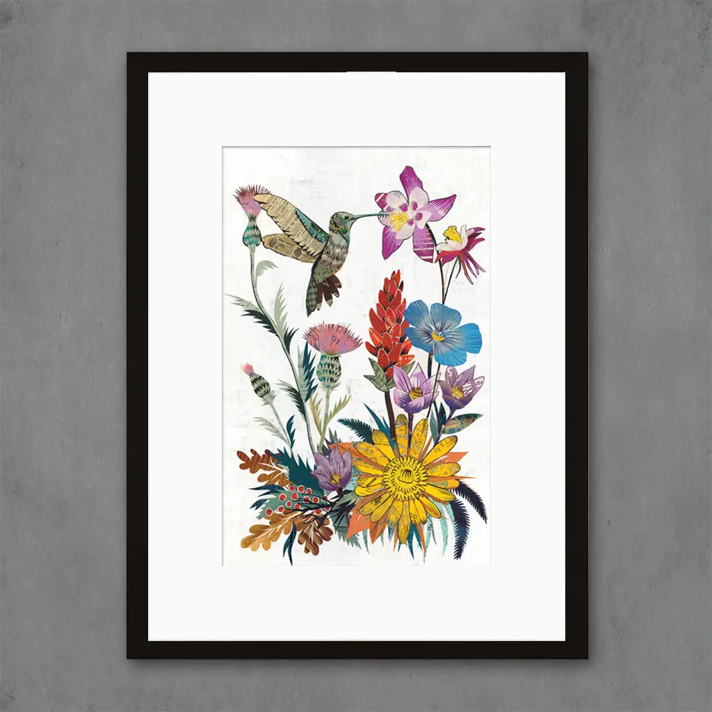 Hummingbird (Wildflowers) Limited Edition Paper Print 5