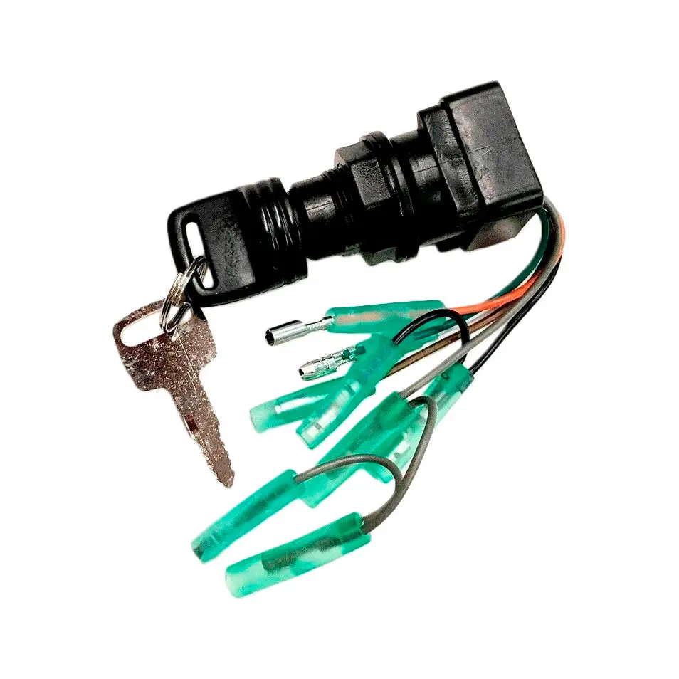 Ignition Key Switch Assembly For Suzuki Outboards - 37110-92E01, 37110-99E00 1