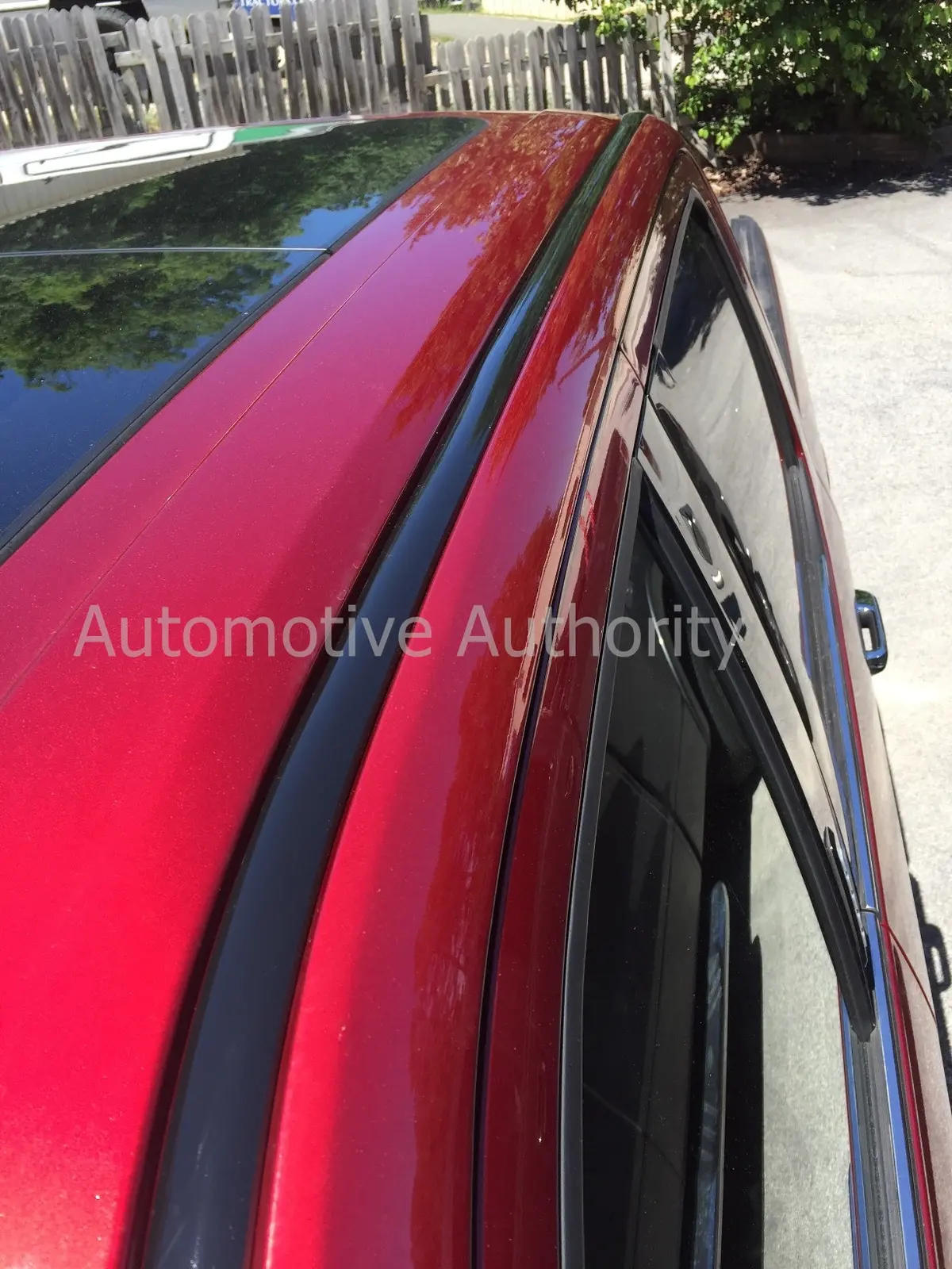 2021-2026 Ford F150 Black Roof Top Trim Molding Kit 1