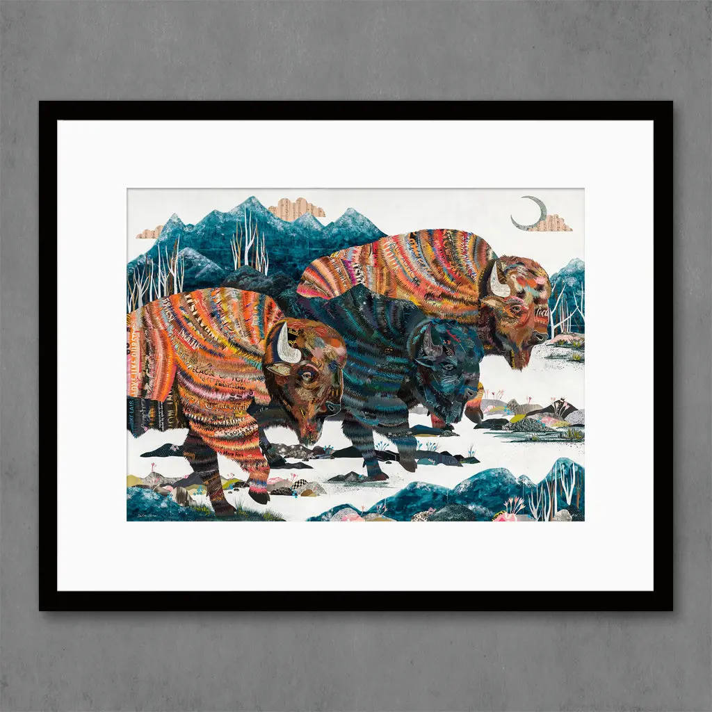 Indigo Mountain Limited Edition Paper Print 4