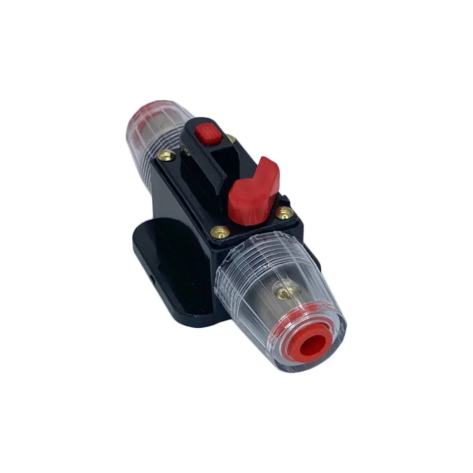 15A-150A Inline Circuit Breaker Stereo Audio Manual Reset For Auto Marine Rv 20 Amp 1