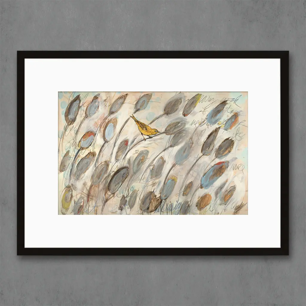 In The Cattails Limited Edition Paper Print 1