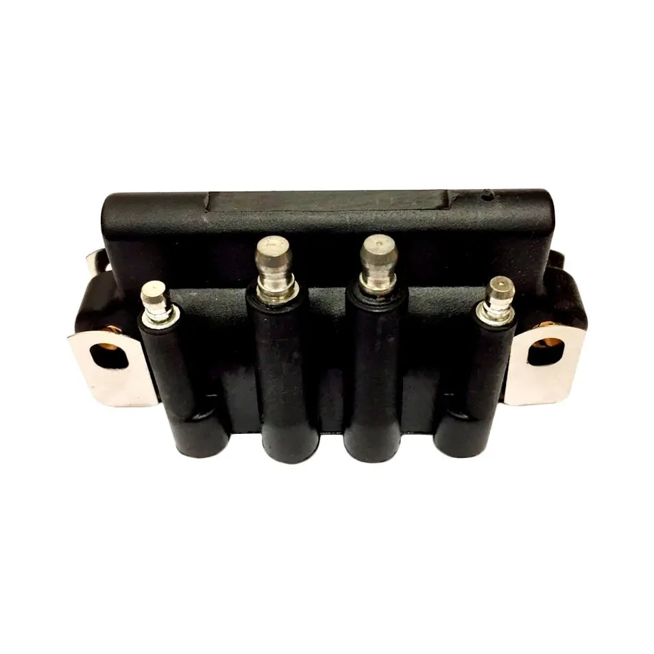 Johnson Evinrude Dual Plug Wire Omc Ignition Coil 583740, 0583740, 18-5170 1