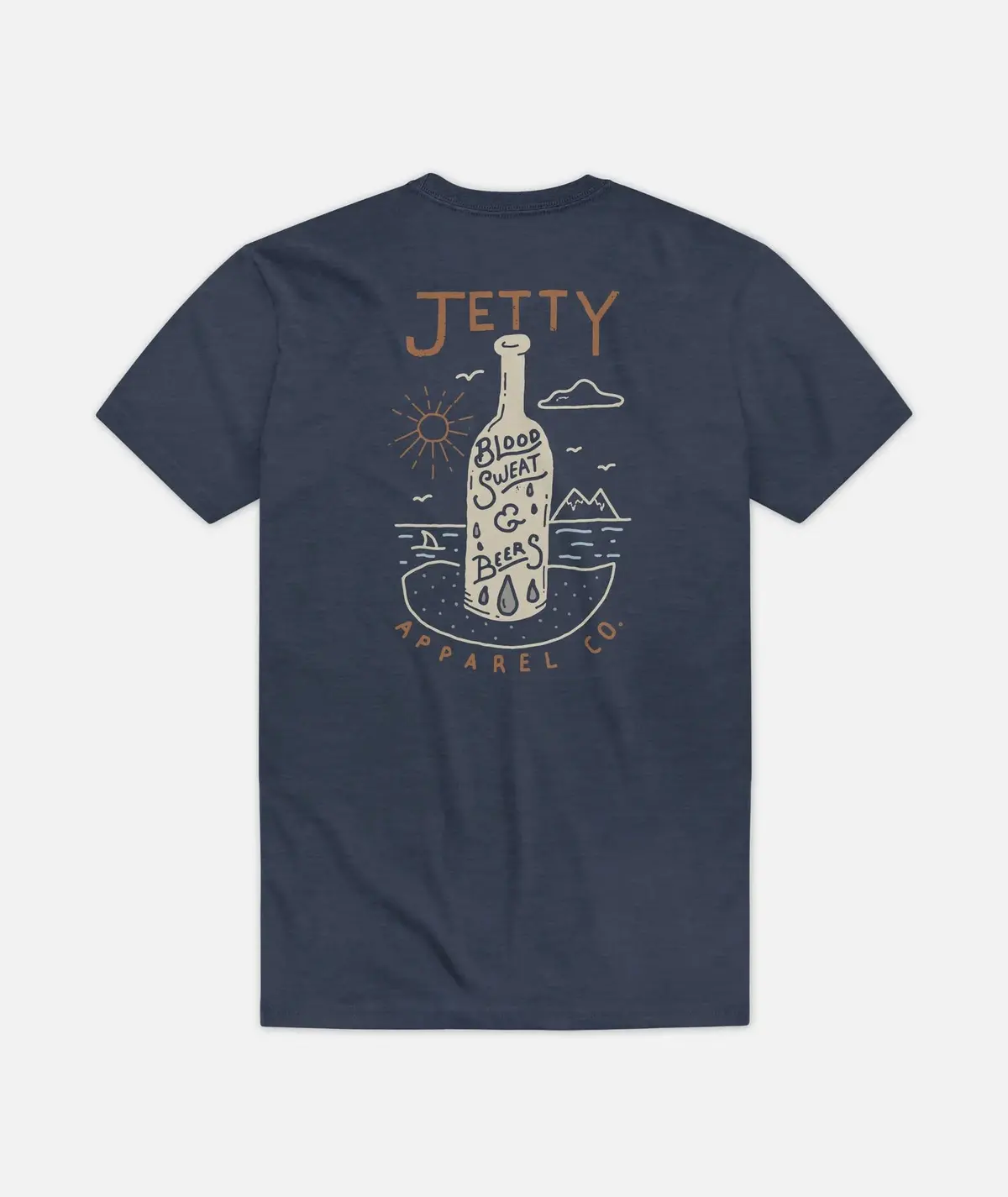 Jetty Blood Sweat & Beers Tee 1