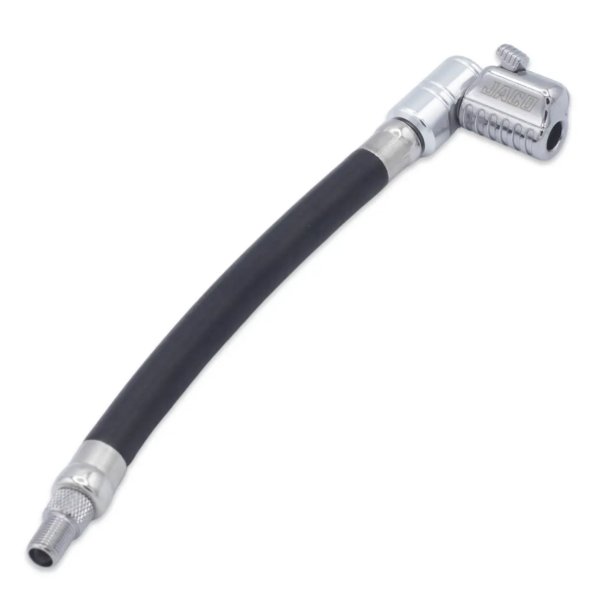 Lightning™ L2x Quick-Connect Locking Tire Inflator Air Chuck Extension | Patented Lock-On Compressor Hose Attachment (Open Flow) 1